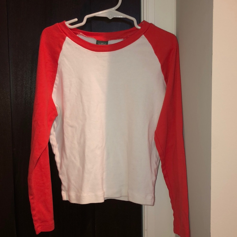 wild fable cropped mid length arm